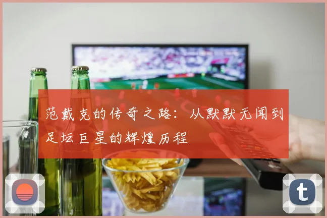 范戴克的传奇之路：从默默无闻到足坛巨星的辉煌历程